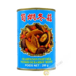 Champignon Parfumé et Pousse de bambou mijoté 280g