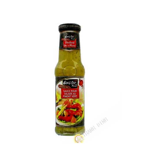 Salsa de pimienta verde, aderezo de ensalada 250ml