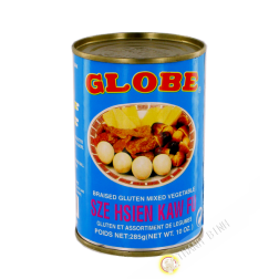 Plat végétarien - Gluten et assortiment de légumes 280g
