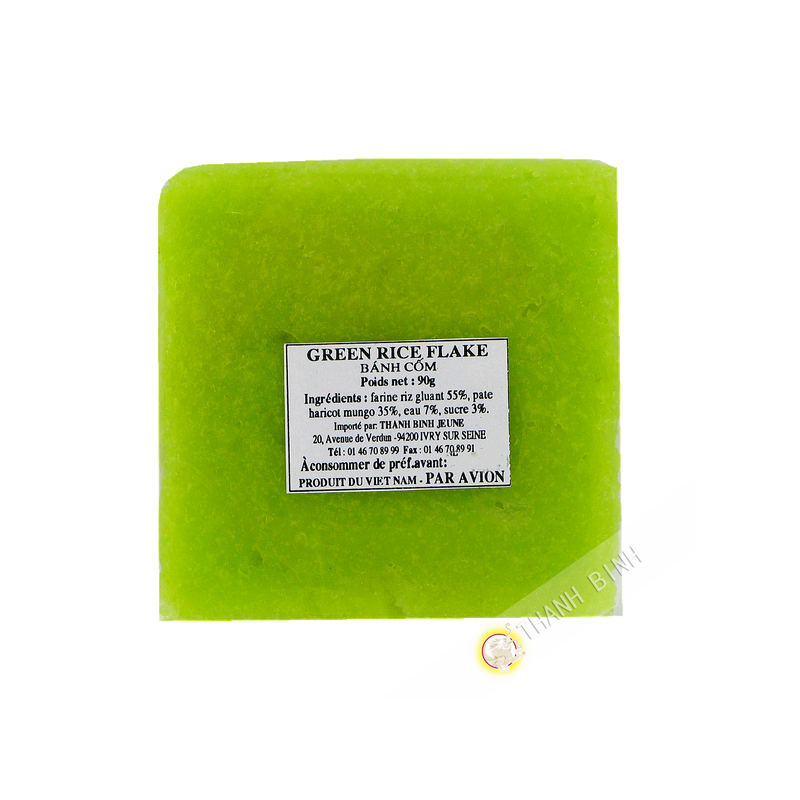 Pastel de Banh Com DRAGÓN de ORO 90g de Vietnam Pastel de Banh Com DRAGÓN de ORO 90g de Vietnam