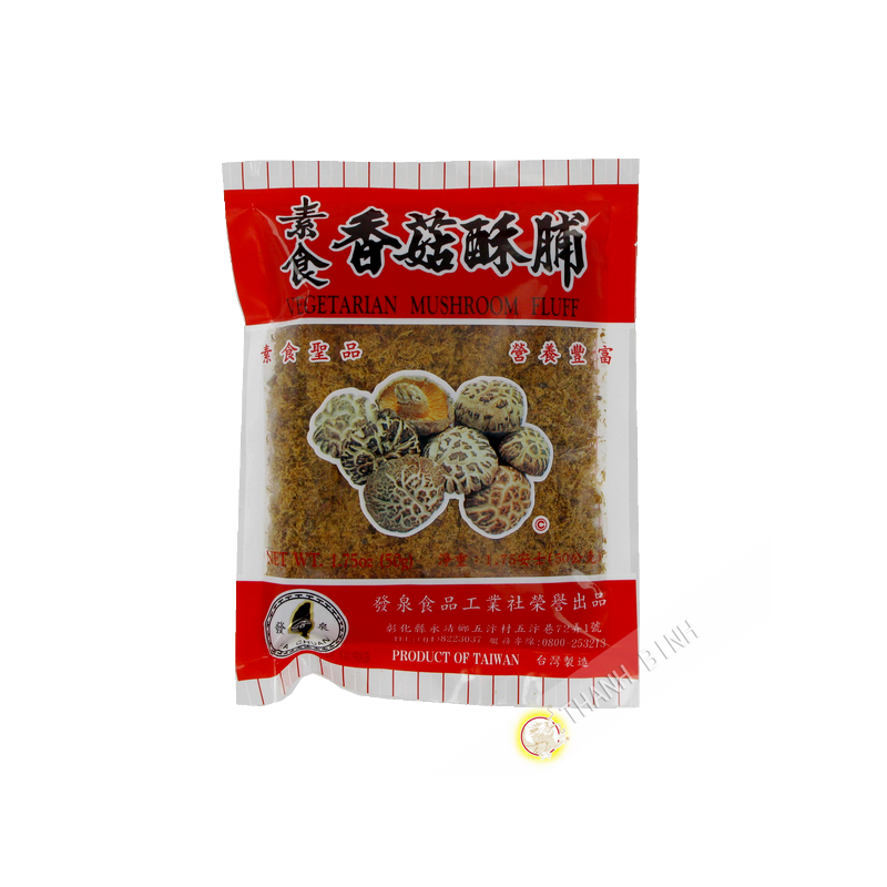 Fungo semolato piccante FACHUAN 50g di Taiwan Fungo semolato piccante FACHUAN 50g di Taiwan