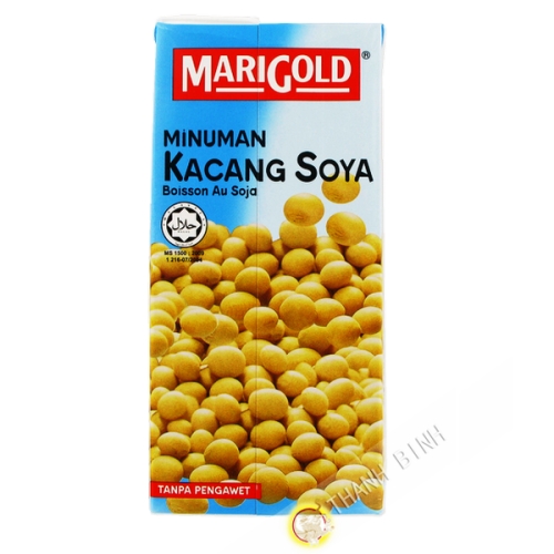 Lait de soja en brique MARIGOLD 1L Malaisie