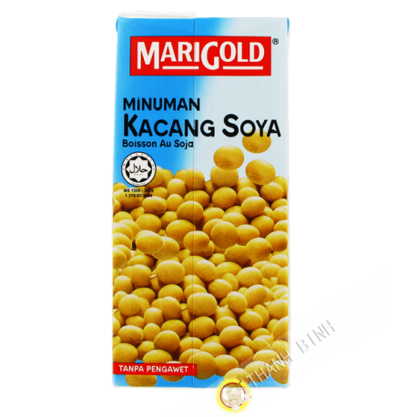 Lait de soja en brique MARIGOLD 1L Malaisie