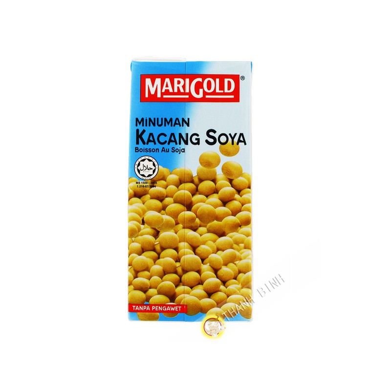 Lait de soja en brique MARIGOLD 1L Malaisie