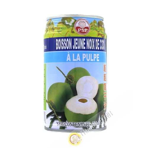 Jugo de jóvenes de coco para la puple FOCO de 330 ml Tailandia