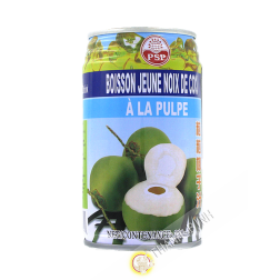 Succo di noce di cocco giovane per il puple FOCO 330ml Thailandia