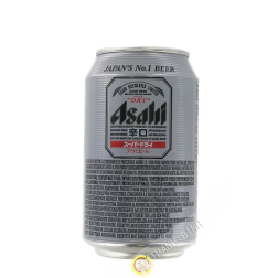 Bière Asahi Super Dry en canette 330ml Japon