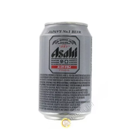 Beer Asahi Super Dry in cans 330ml Japan