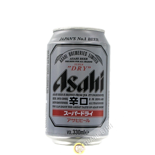 Bia Asahi Super Dry 330ml Nhật Bản