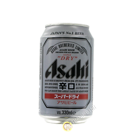 Beer Asahi Super Dry in cans 330ml Japan