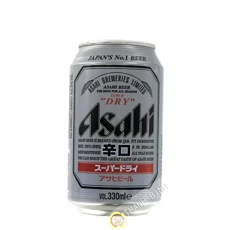 Birra Asahi Super Dry in lattine da 330 ml Giappone