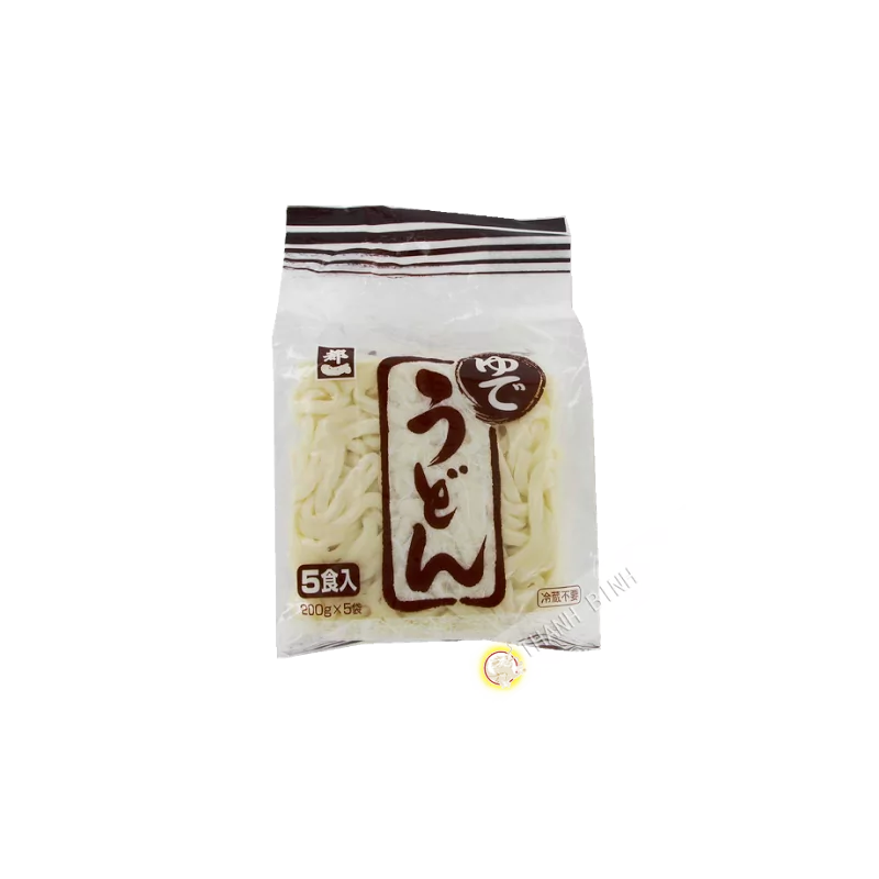 Fideos de trigo fideos udon sin salsa 5pcs MIYAKOICHI 1kg Japón Fideos de trigo fideos udon sin salsa 5pcs MIYAKOICHI 1kg Japón