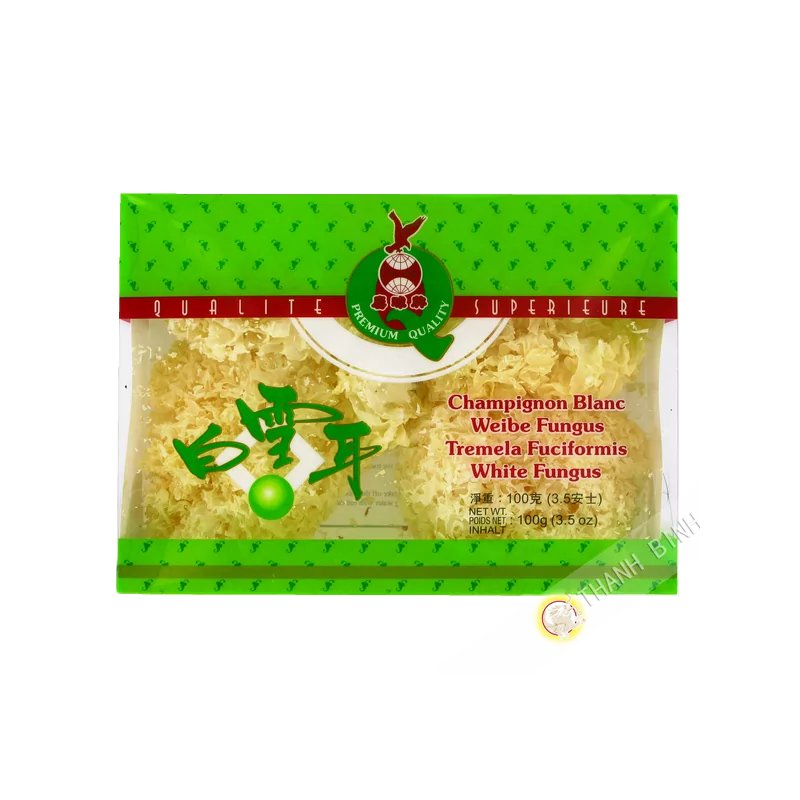 Nấm trắng sấy khô EAGLOBE 100g Trung Quốc Nấm trắng sấy khô EAGLOBE 100g Trung Quốc