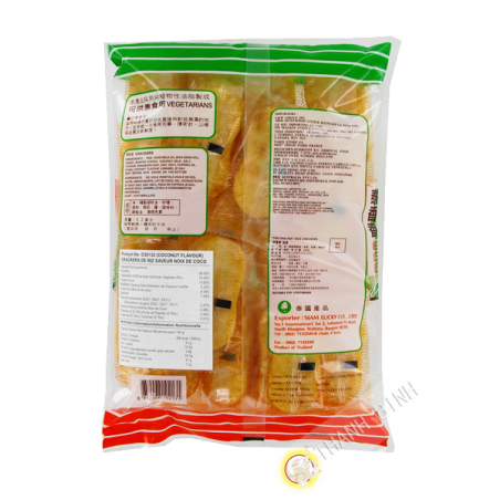 Biscotto cracker sapore di riso, di cocco SIAM LUKCY 150g Thailandia