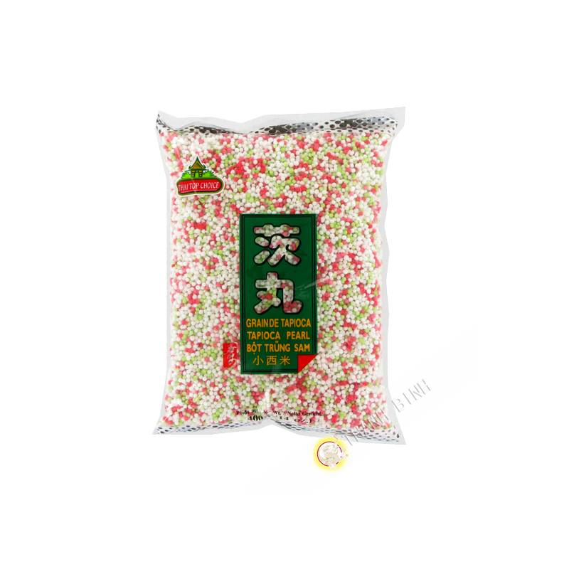 Bille tapioca couleur THAI TOP CHOICE 400g Thailande Bille tapioca couleur THAI TOP CHOICE 400g Thailande