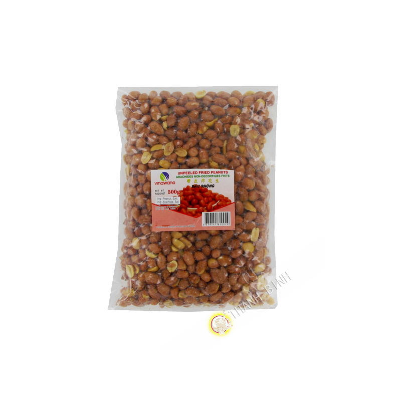 Arachidi fritte con la pelle VINAWANG 500g Vietnam Arachidi fritte con la pelle VINAWANG 500g Vietnam