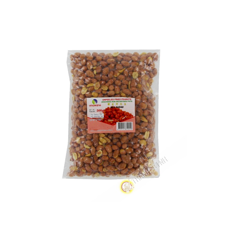 Cacahuète frit avec peau 500g