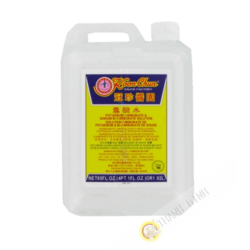 Water of potash, sodium bi-carbonate KOON CHUN 1.92 l China