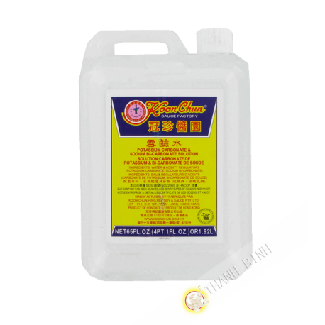 Eau de potasse sodium bi-carbonate KOON CHUN 1.92l Hong Kong