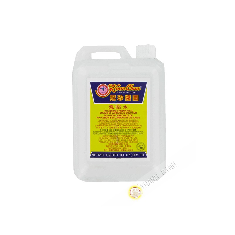 Water of potash, sodium bi-carbonate KOON CHUN 1.92 l China