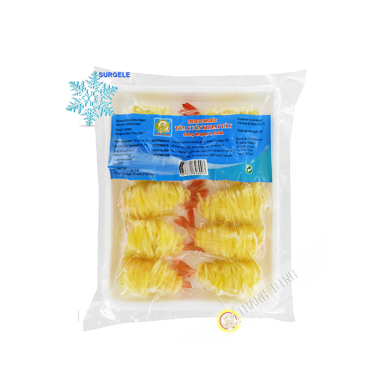 Shrimp wrapped in potato 300g