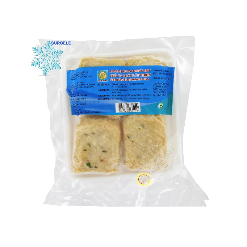 Pâté poisson nopterus frit DRAGON OR 250g Vietnam - SURGELES Pâté poisson nopterus frit DRAGON OR 250g Vietnam - SURGELES