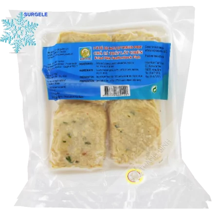 Pâté poisson nopterus frit DRAGON OR 250g Vietnam - SURGELES