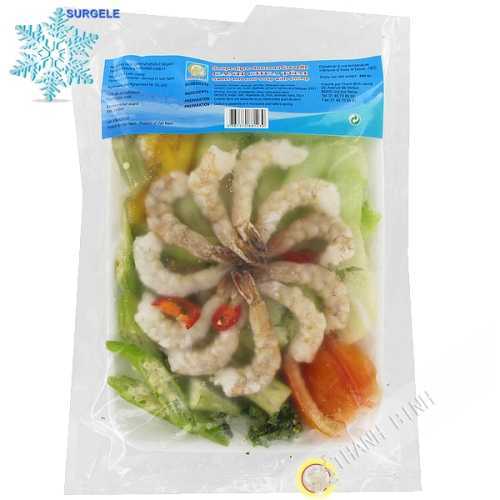 Soupe aigre douce crevette DRAGON OR 800g - SURGELES