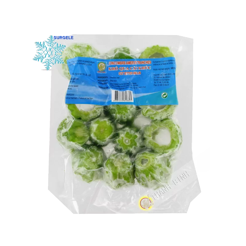 Cut bitter melon