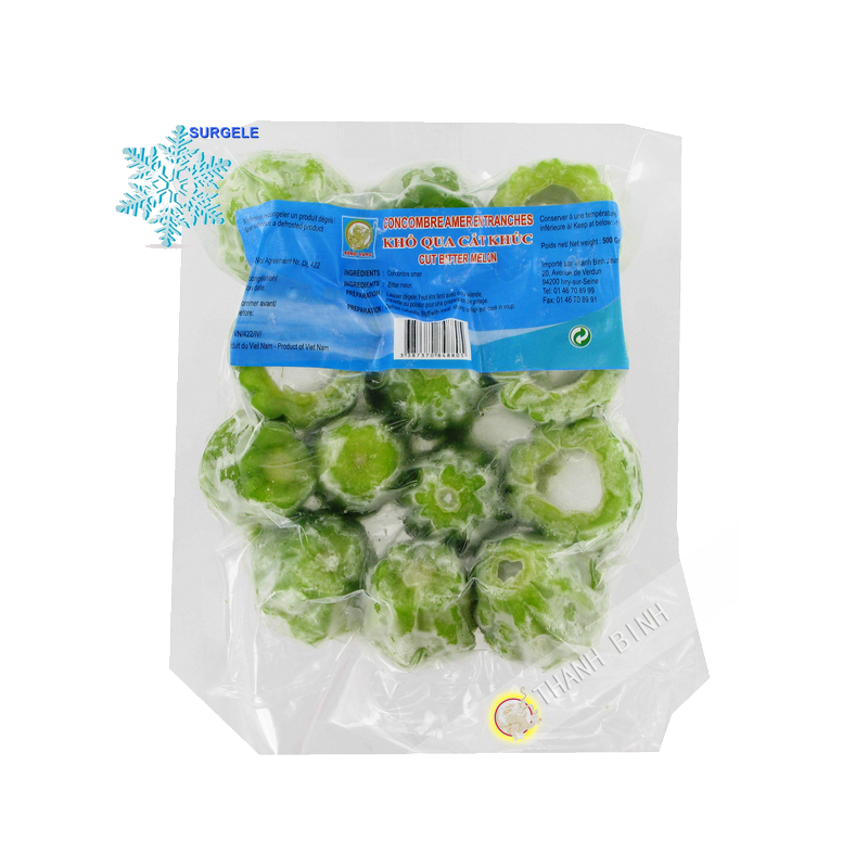 Pepino amargo rebanada 500g