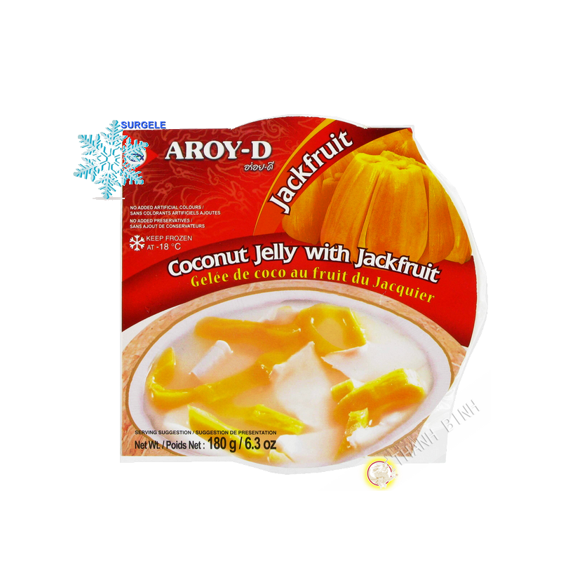 Dessert kokos-früchte-jacquier 180g - HALLO,