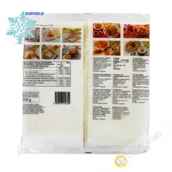 Torta de trigo 30F PRIMAVERA HOGAR 550g Singapur - SURGELES