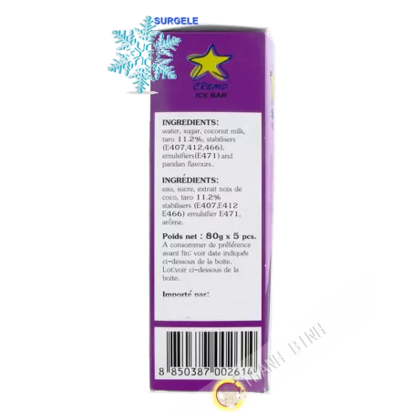 Ghiaccio taro 5pcs Thailandia - SURGELES