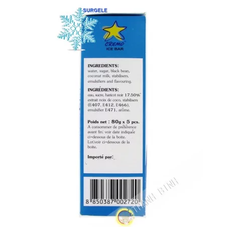 Ice bean black 5pc - SURGELES