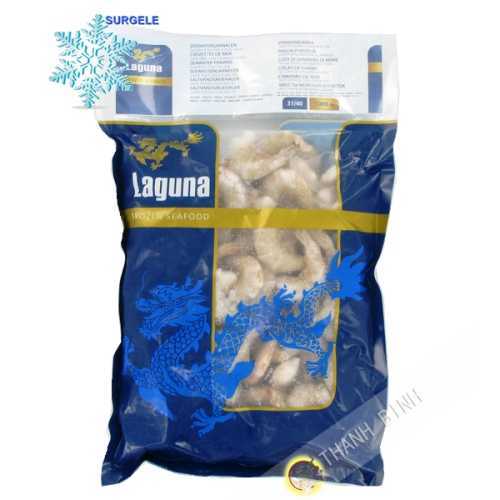 Coda-gamberetti 31/40 semigreggio 700g - SURGELES