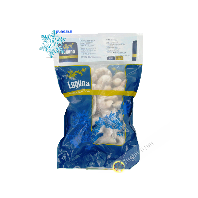 Coda-gamberetti 21/25 semigreggio 700g - SURGELES Coda-gamberetti 21/25 semigreggio 700g - SURGELES