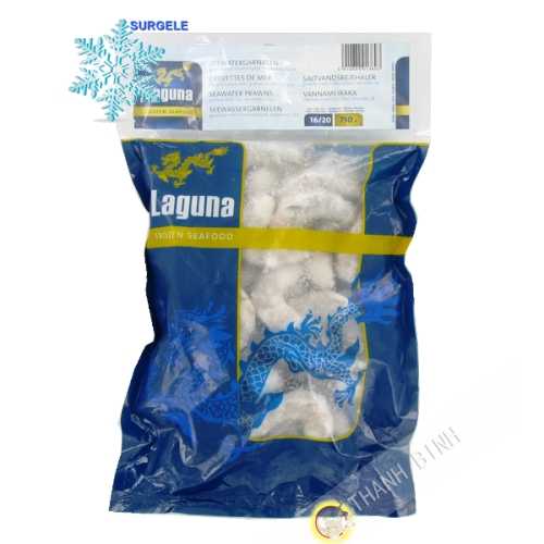 Queue crevette 16/20 non décortiqué 700g - SURGELES