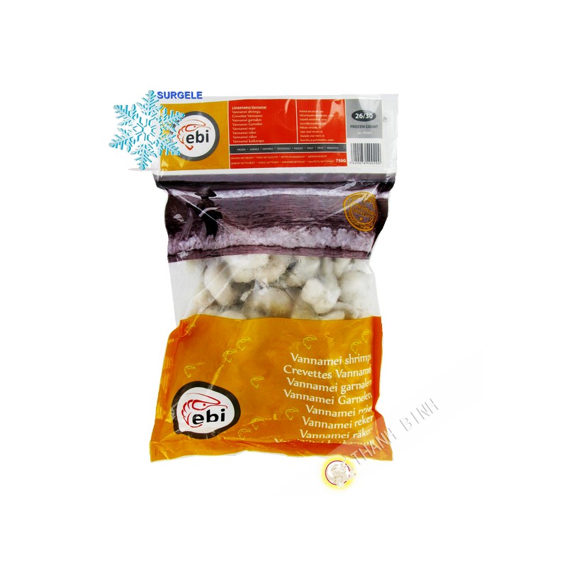 Shrimp peeled 26/30 800g