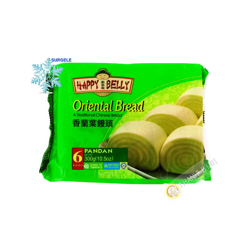 Brioche baitoey pandan SPRING HOME 300g Chine - SURGELES