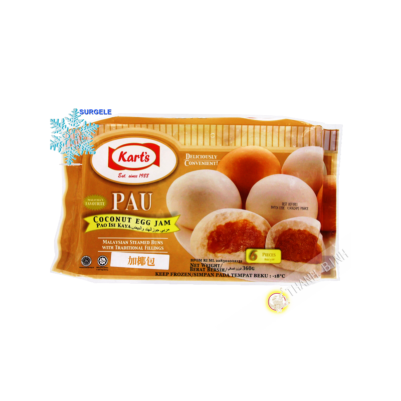 Brioche kaye PAU KART'S 360g Malaysia - SURGELES Brioche kaye PAU KART'S 360g Malaysia - SURGELES