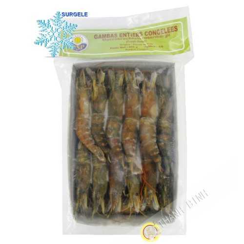 Gambas entiers 4/6 PSP 900g INDE - SURGELES