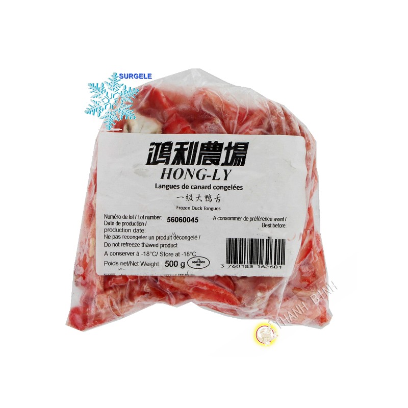 Langues canard 500g