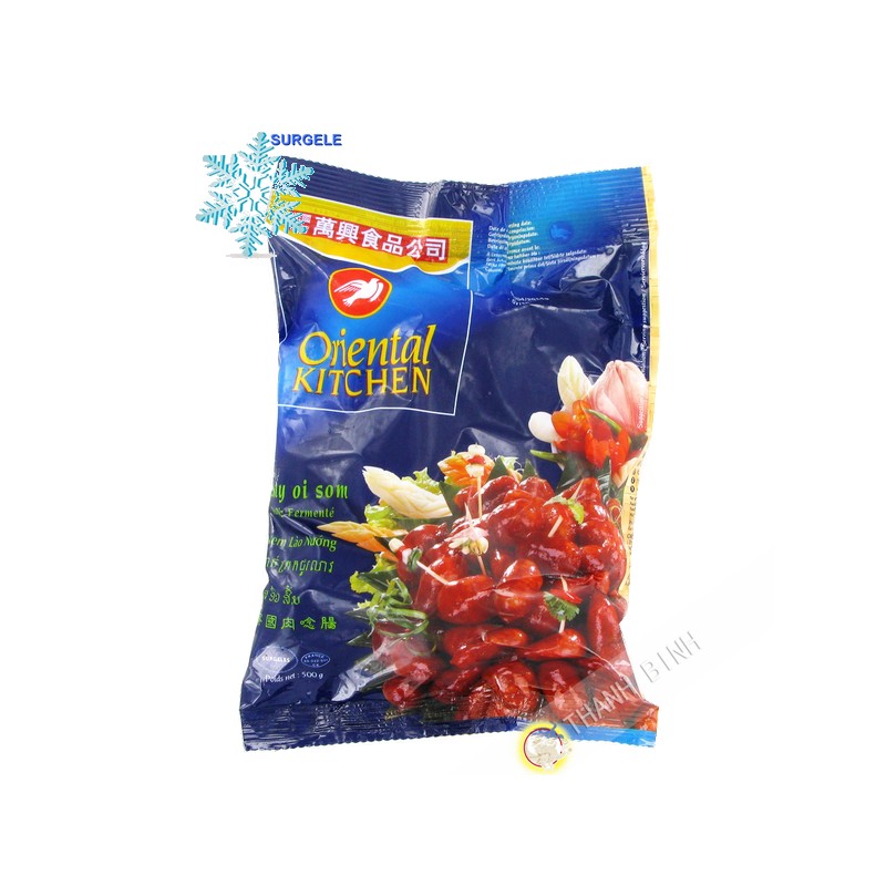 La salchicha de Laos congelado 500 grs