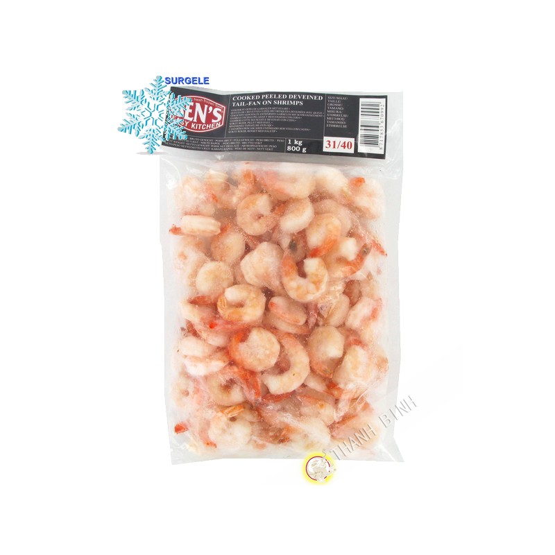 Camarones cocidos 31/40 - 800g