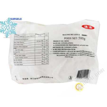 Radice di loto fetta-PSP 500g Cina - SURGELES