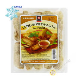 Los rollitos de primavera Vietnamitas pollo 10pcs INDIVIDUALMENTE 300g Francia - SURGELES