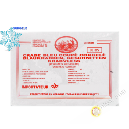 Blue crab cut EXOSTAR 1kg Vietnam - SURGELES