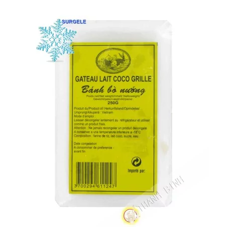 Gâteau Lait de coco grillé EXOSTAR 250g Vietnam - SURGELES