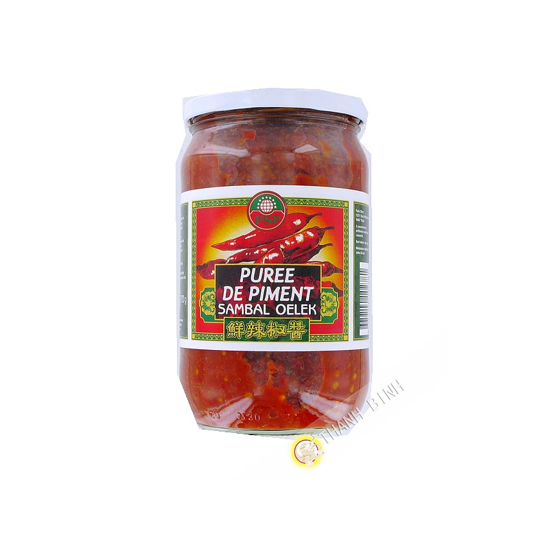 Purée piment Sambai Oelek PSP 720g Chine