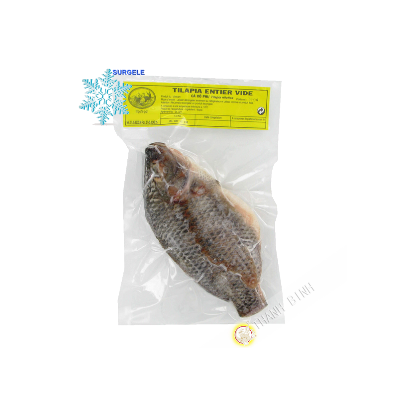 La Tilapia entera vacía EXOSTAR 1kg Vietnam - SURGELES